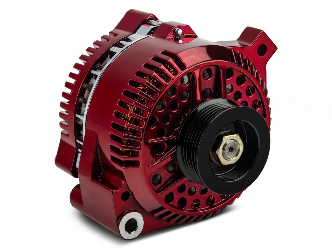 PA Performance Alternator; 130 Amp; Red (94-95 Mustang GT; 94-00 ...