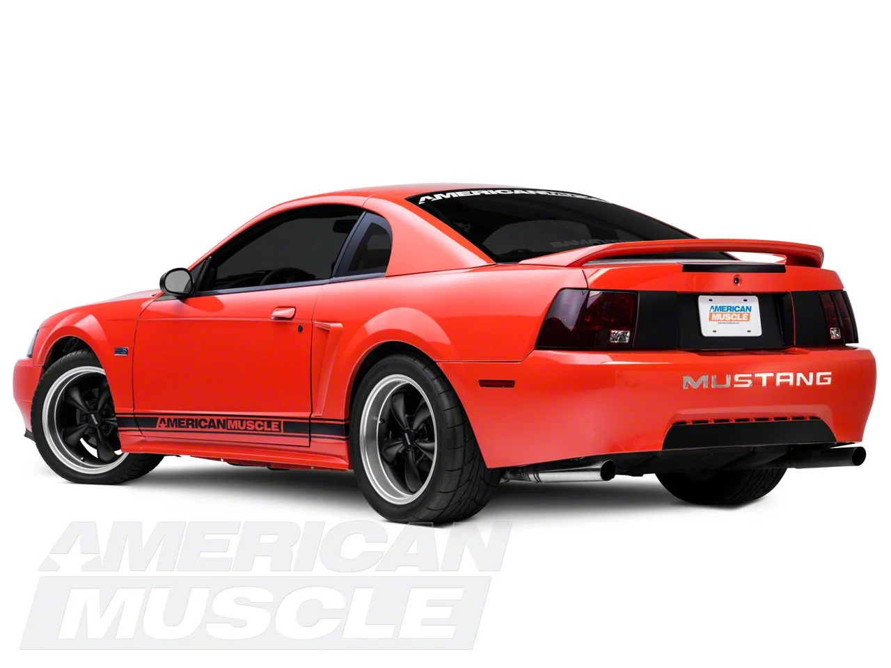 Ford Rear Bumper Reflector; Driver Side (99-04 Mustang) - AmericanMuscle
