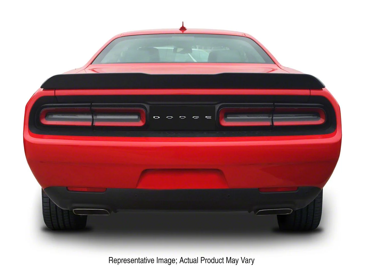 Hellcat Rear Spoiler Hellcat Style Flush Mount Rear Deck Spoiler; Torred Red (08-23 ...
