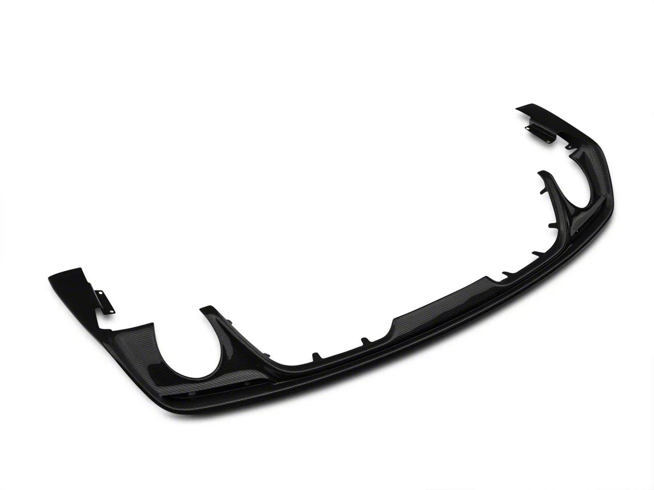 Wheel Valance Rear Anderson Composites Type-OE Rear Valance; Carbon Fiber (15-17 Mustang ...