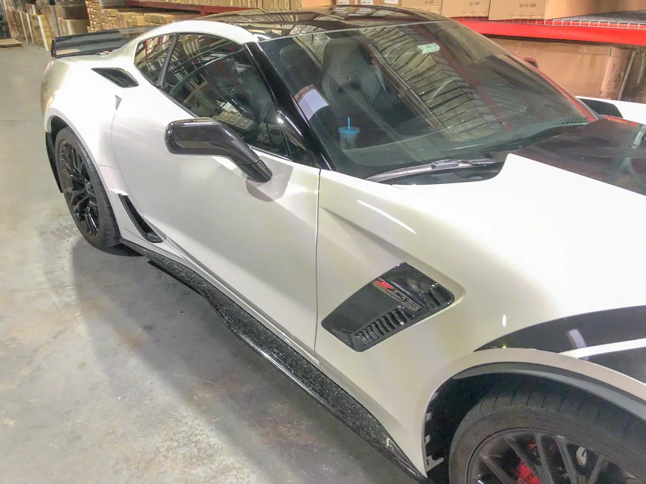 Side Skirt Rocker Panels; Forged Carbon Fiber (14-19 Corvette C7 Grand ...