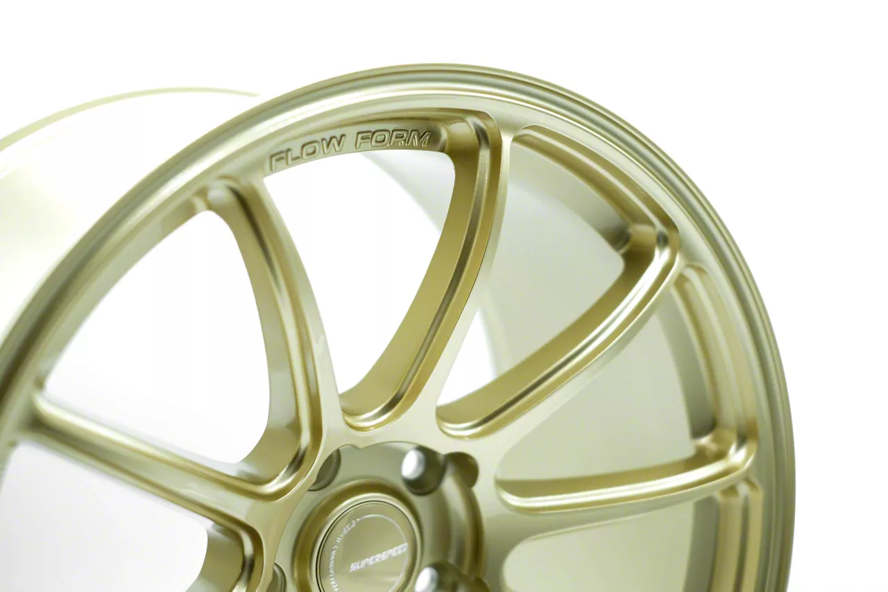 Superspeed Wheels RF03RR Gold Wheel; 18x9.5; 38mm Offset (24-25 Mustang ...